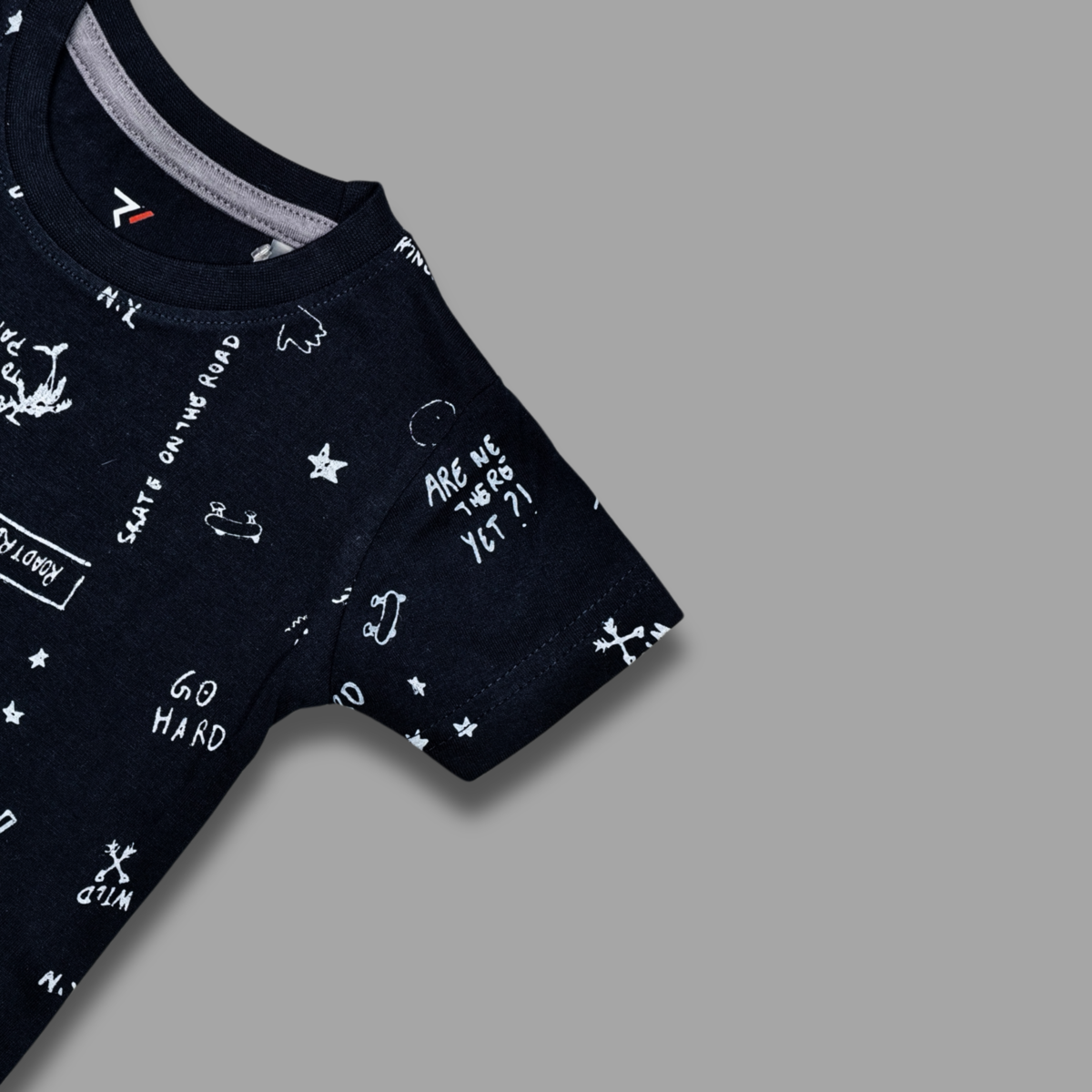 Kids' Graphic Cotton T-Shirt - Fun & Energetic - Image 2