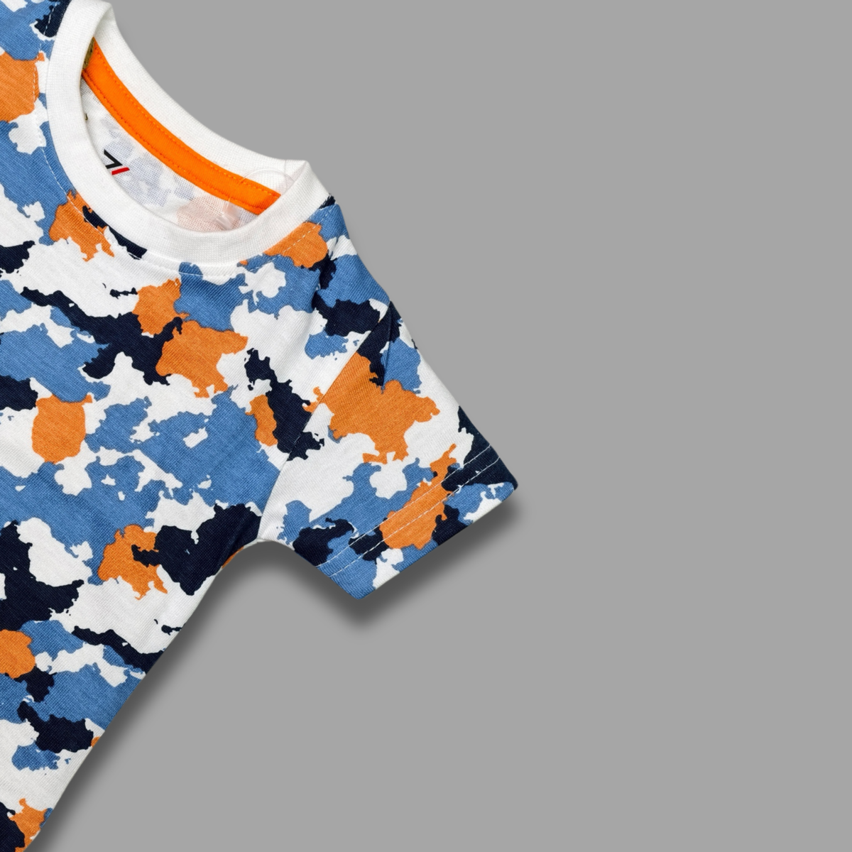 "Kids' Camouflage Cotton T-Shirt - Fun & Comfortable - Image 2