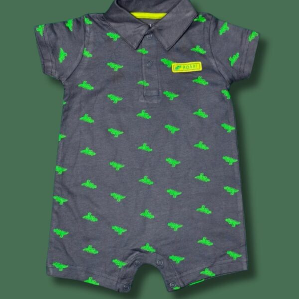 Dino Polo Romper for Babies – Roar in Style!