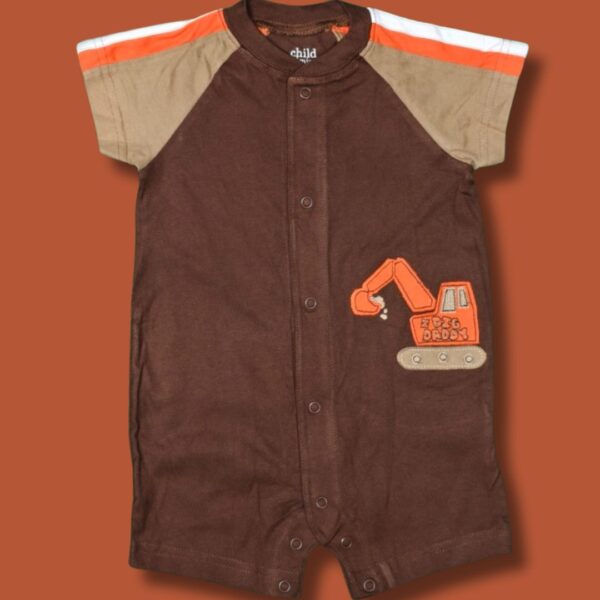 Big Digger Baby Romper – Adventure-Ready Outfit!