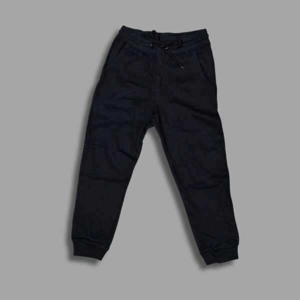 Classic Black Jogger Sweatpants for Kids
