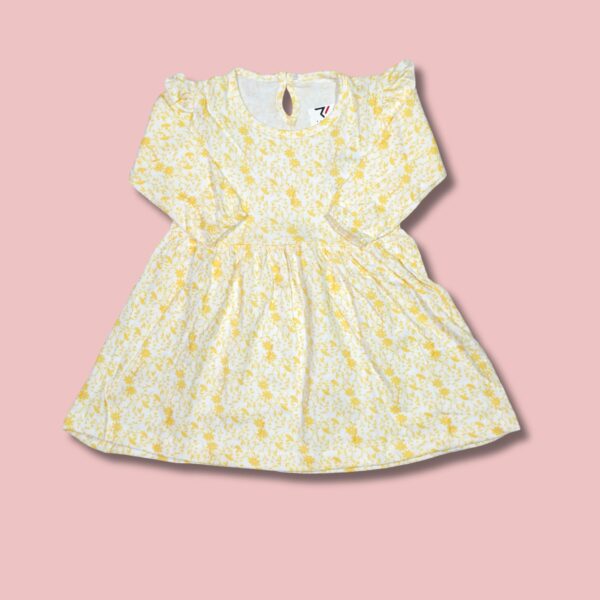 Rank1 Soft Bloom Kids Frock – Elegant & Comfortable