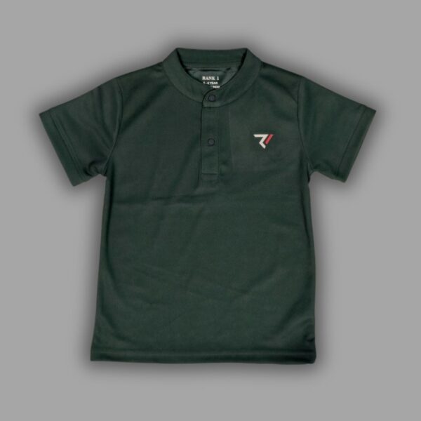 Rank1 Premium Olive Green Polo T-Shirt
