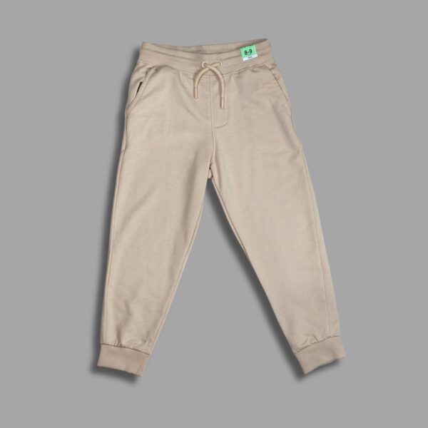 Beige Jogger Pants for Kids