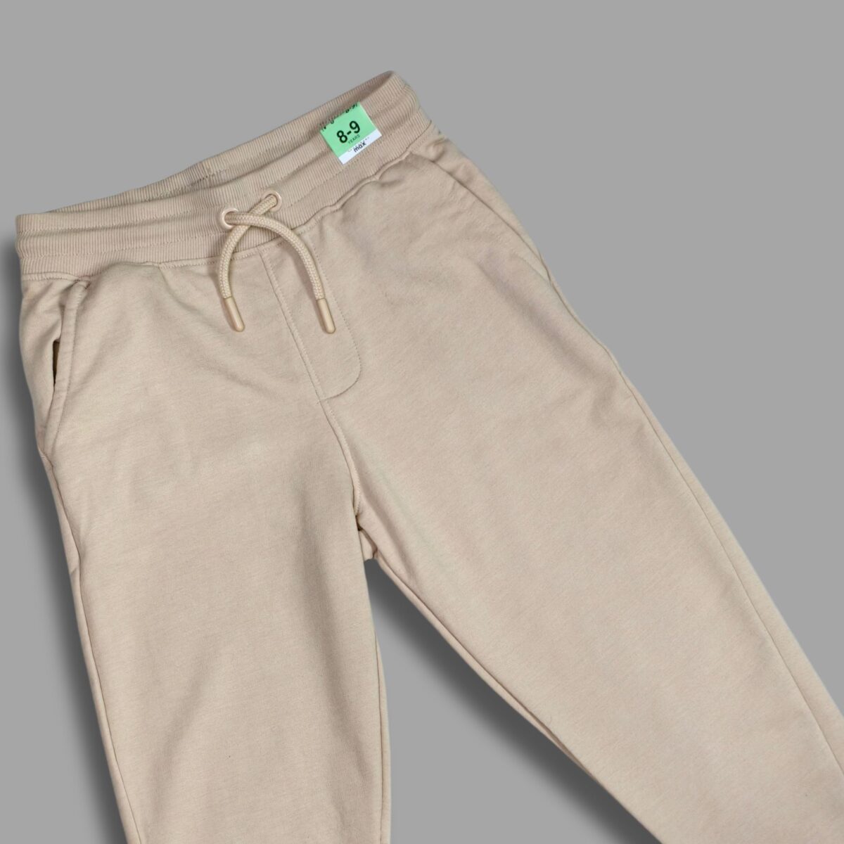 Beige Jogger Pants for Kids - Image 2