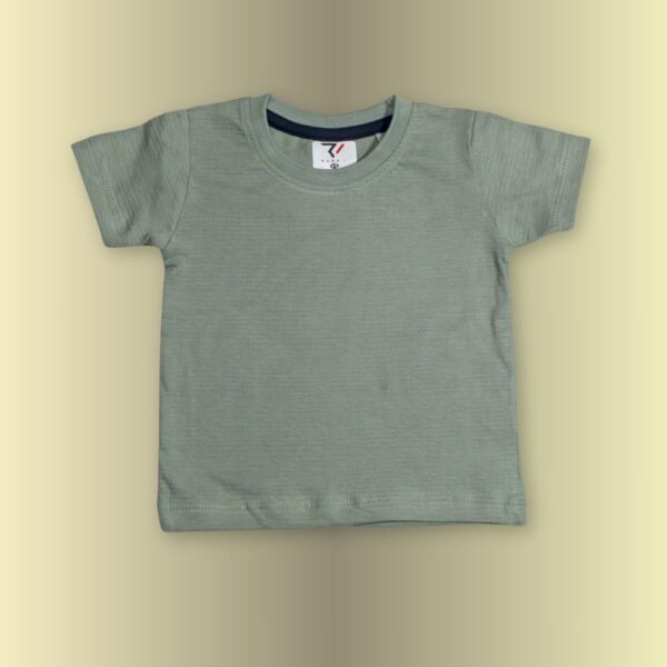 Light Green Everyday Kids' T-Shirt – Simple & Comfortable