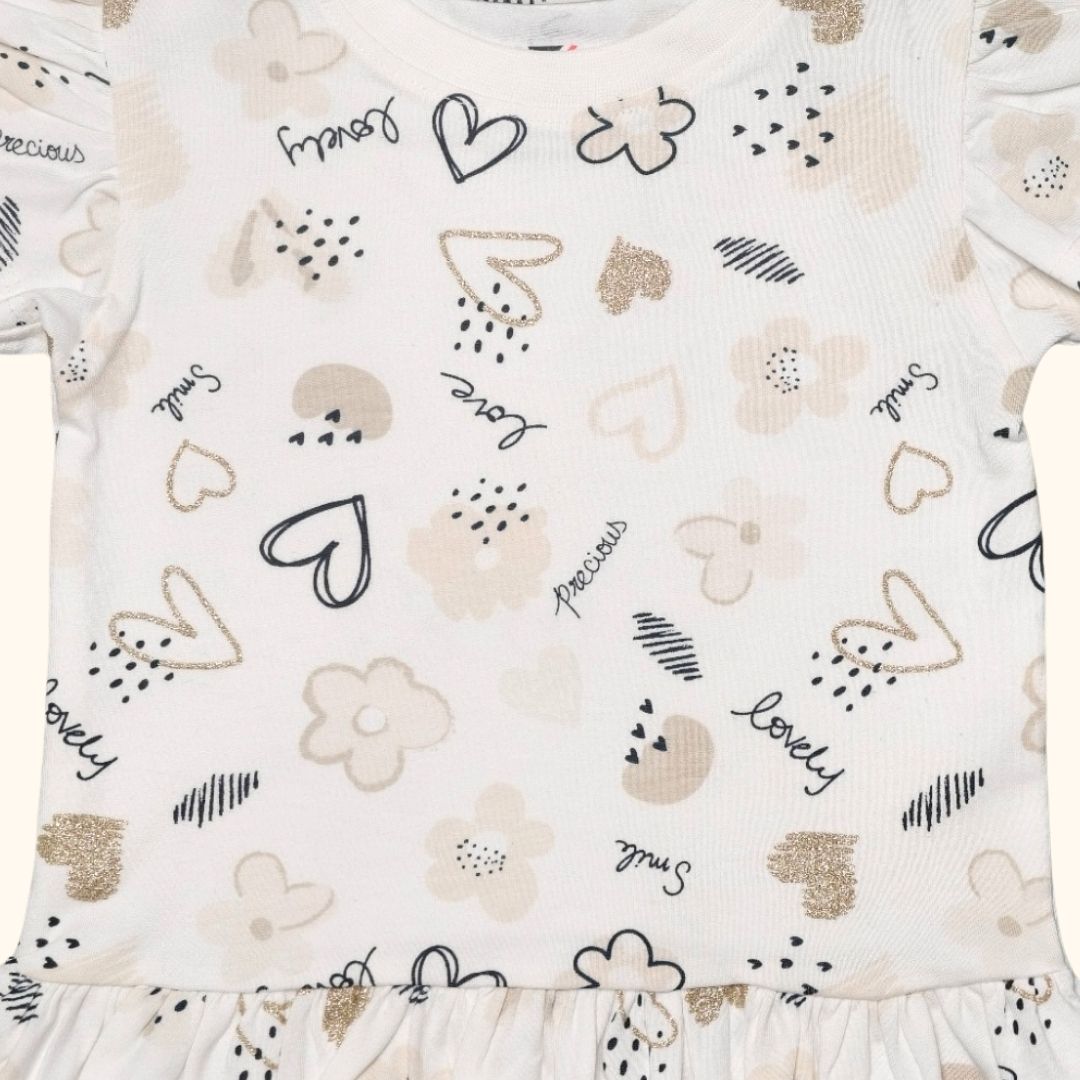 Girls Precious Ruffled White Shirt – Comfortable & Stylish - Image 2
