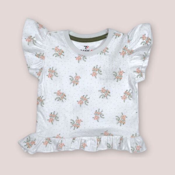 Ruffled Toddler Floral Shirt – Soft & Stylish for Everyday Comfort